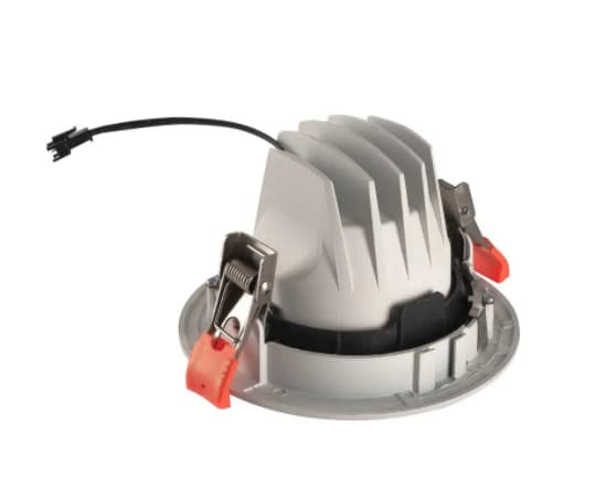 SLV NUMINOS MOVE DL M, Innsunket spotlight, 1 ampuller, LED, 2700 K, 1600 lm, Hvit