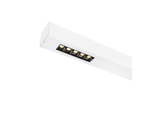 SLV Q-Line, 1 ampuller, LED, 4000 K, 4600 lm, IP20, Hvit