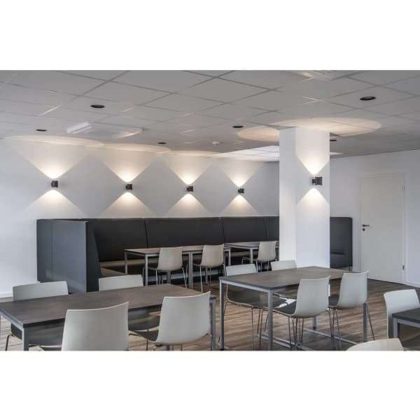 SLV NUMINOS DL M, 1 pære(r ), LED, 2700 K, 1460 lm, IP20, IP44, Sort