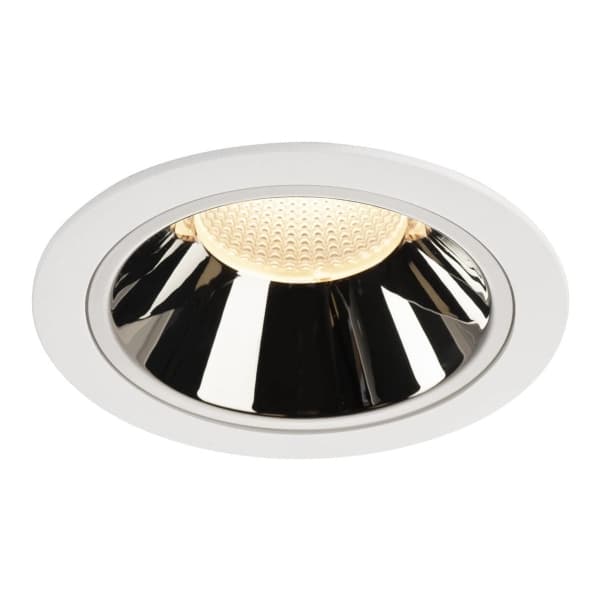 SLV NUMINOS DL XL, Syvennysspottivalo, 1 lamppu(a), 37,4 W, 3000 K, 3500 lm, Valkoinen
