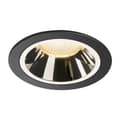 Miniatyrbild 1 av 3: SLV NUMINOS L, Nedtryckbar spotlight, 1 lampor, LED, 3000 K, 2200 LM, Svart, Krom