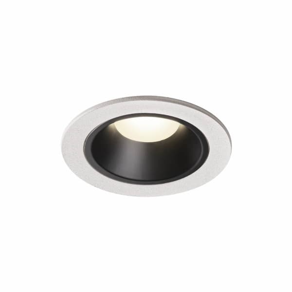 SLV NUMINOS S, Indbygget lysplade, 1 pære(r ), LED, 4000 K, 730 lm, Sort, Hvid
