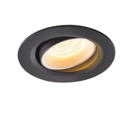SLV 1005557, 1 lamppu(a), LED, 2700 K, 650 lm, IP20, Musta