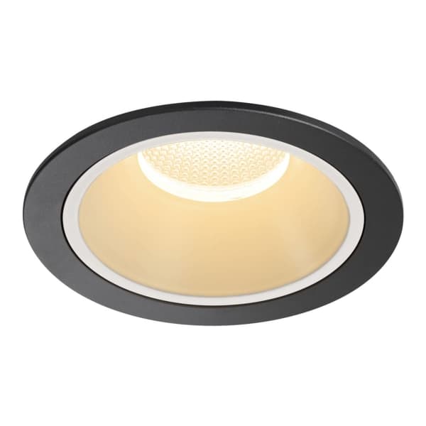 SLV NUMINOS XL, Indbygget lysplade, 1 pære(r ), 3000 K, 3550 lm, Sort, Hvid