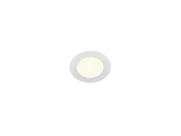 SLV Senser 12 DL, 4000 K, 470 lm, IP20, Hvit