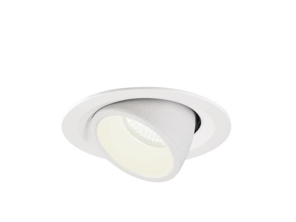 SLV NUMINOS GIMBLE M, Indbygget lysplade, 1 pære(r ), 4000 K, 1750 lm, Hvid