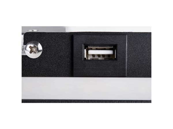 SLV Somnila Spot, Overflateegnet, 1 ampuller, 15 W, 3000 K, 490 lm, Sort