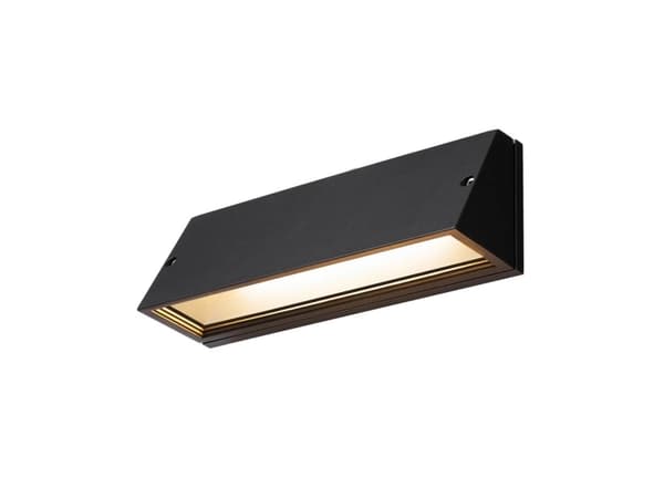 SLV Pema WL, Vegglys, Sort, Aluminium, IP65, Fasade, I