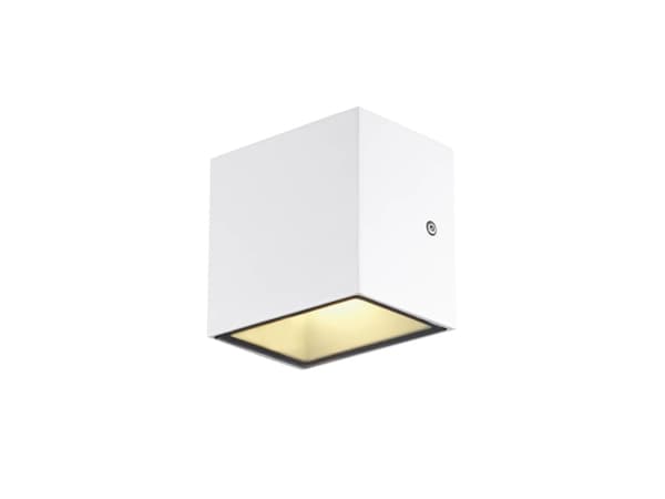 SLV Sitra S WL Single, Taklys, Hvit, Aluminium, IP44, Fasade, Garage, I