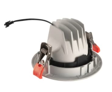SLV NUMINOS MOVE DL M, Innsunket spotlight, 1 ampuller, LED, 4000 K, 1600 lm, Hvit
