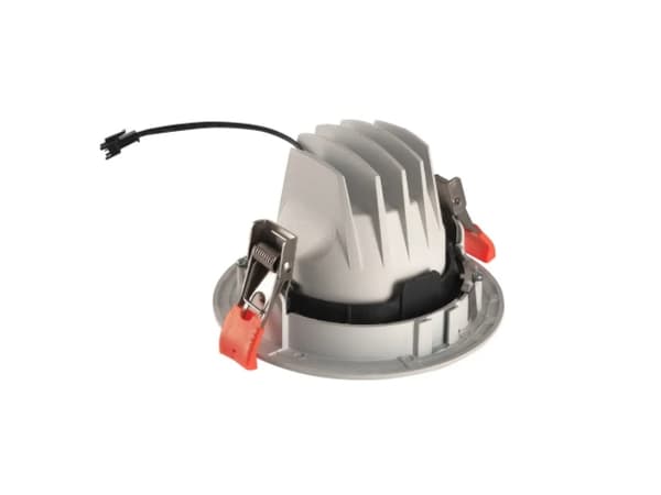 SLV NUMINOS MOVE DL M, Innsunket spotlight, 1 ampuller, LED, 2700 K, 1460 lm, Hvit