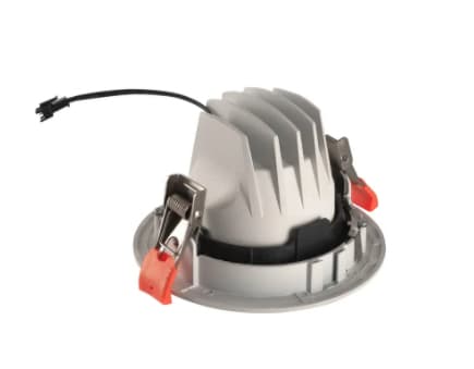 SLV NUMINOS MOVE DL M, Innsunket spotlight, 1 ampuller, LED, 4000 K, 1660 lm, Hvit