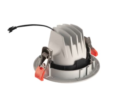 SLV NUMINOS MOVE DL M, Innsunket spotlight, 1 ampuller, LED, 4000 K, 1600 lm, Hvit