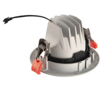 SLV NUMINOS MOVE DL M, Innsunket spotlight, 1 ampuller, LED, 2700 K, 1550 lm, Hvit