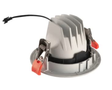 SLV NUMINOS MOVE DL M, Innsunket spotlight, 1 ampuller, LED, 2700 K, 1600 lm, Hvit