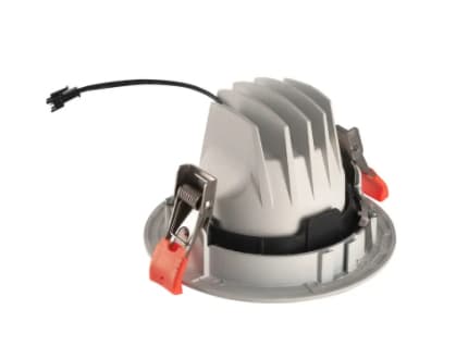 SLV NUMINOS MOVE DL M, Innsunket spotlight, 1 ampuller, LED, 4000 K, 1750 lm, Hvit