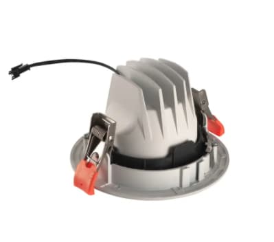 SLV NUMINOS MOVE DL M, Innsunket spotlight, 1 ampuller, LED, 4000 K, 1660 lm, Hvit