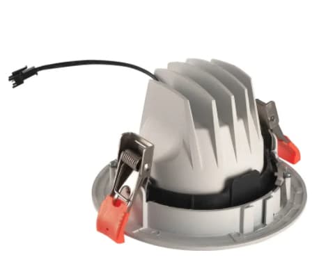 SLV NUMINOS MOVE DL M, Innsunket spotlight, 1 ampuller, LED, 3000 K, 1500 lm, Hvit