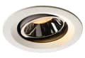 Miniatyrbilde 2 av 3: SLV NUMINOS MOVE DL M, Innsunket spotlight, 1 ampuller, LED, 2700 K, 1550 lm, Hvit