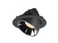 Miniatyrbilde 2 av 6: SLV Numinos Gimble XL, Innsunket spotlight, 1 ampuller, 3400 K, 2700 lm, Sort