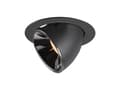 Miniatyrbilde 1 av 6: SLV Numinos Gimble XL, Innsunket spotlight, 1 ampuller, 3400 K, 2700 lm, Sort