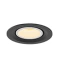 Miniatyrbild 3 av 6: SLV Numinos Gimble M, Nedtryckbar spotlight, LED, 1600 LM, Svart, Vit