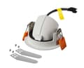 Miniatyrbilde 3 av 6: SLV 1005826, 1 pære(r ), LED, 2700 K, 650 lm, Hvid