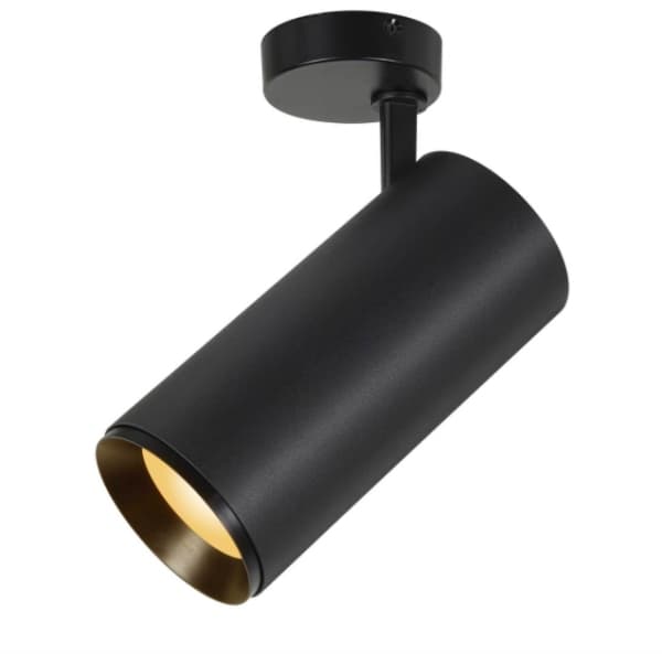 SLV 1005747, Skena för spotlight, 1 lampor, LED, 36 W, 3000 K, Svart