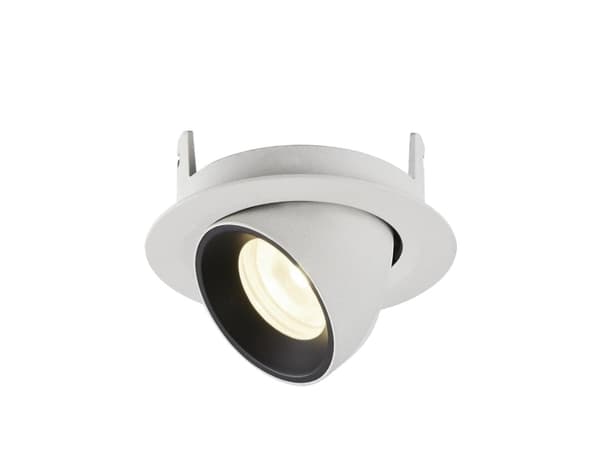 SLV Numinos Gimble XS, Innsunket spotlight, 1 ampuller, 7 W, 4000 K, 720 lm, Hvit