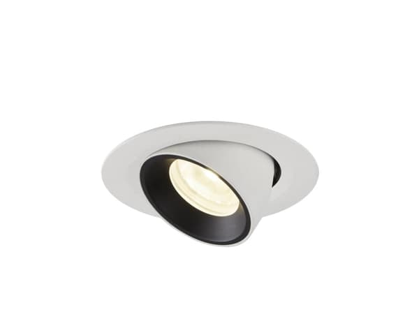SLV Numinos Gimble XS, Innsunket spotlight, 1 ampuller, 7 W, 4000 K, 720 lm, Hvit
