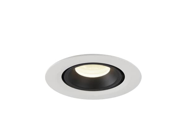 SLV Numinos Gimble XS, Innsunket spotlight, 1 ampuller, 7 W, 4000 K, 720 lm, Hvit