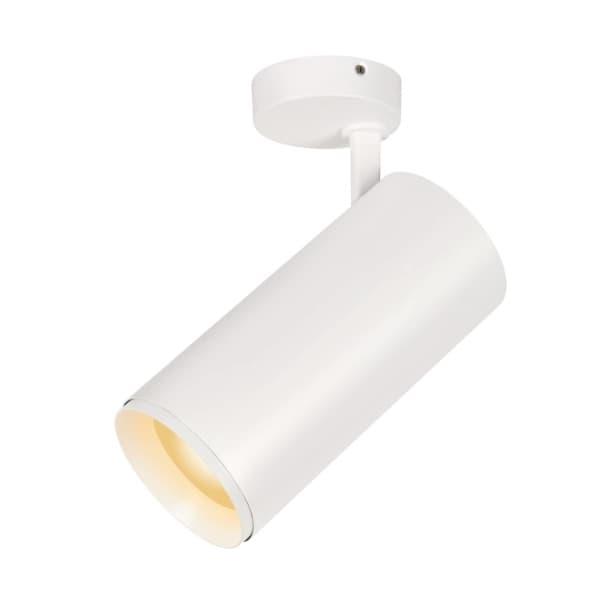 SLV NUMINOS SPOT XL PHASE, Overflateegnet, 1 ampuller, 36 W, 2700 K, 3250 lm, Hvit