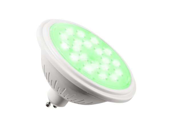 SLV QPAR111, 10 W, 10 W, GU10, 780 lm, 25000 timer, Blå, Grønn, Rød, Hvit