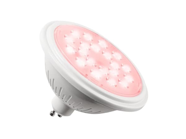 SLV QPAR111, 10 W, 10 W, GU10, 780 lm, 25000 timer, Blå, Grønn, Rød, Hvit