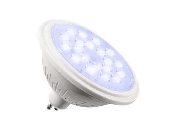SLV QPAR111, 10 W, 10 W, GU10, 780 lm, 25000 timer, Blå, Grønn, Rød, Hvit