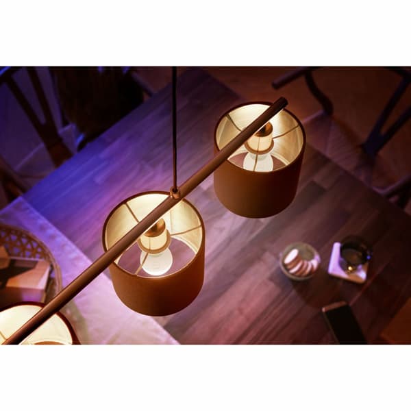 Hvid E14 P45 Globe 470 lm 2-pak