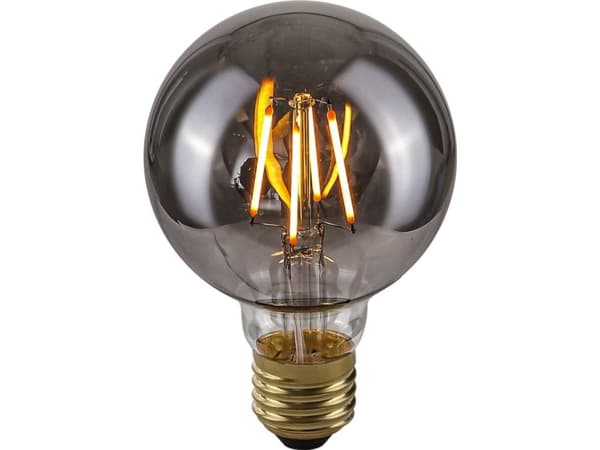Italux Smoked E27 4W varm Italux LED-pære 801453