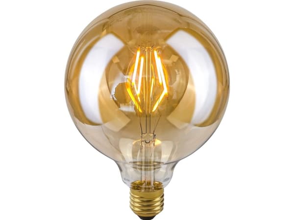 Italux Amber dekorativ pære E27 4W varm Italux LED LDS-G125-A