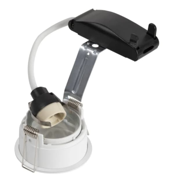 SLV HORN GU10, 1 lampor, GU10, IP20, IP44, Vit