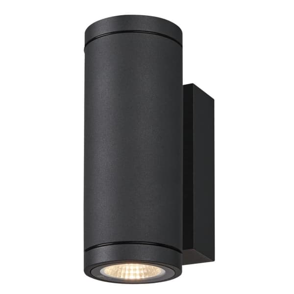 SLV Enola round UP/DOWN S, Utanpåliggande spotlight, 7,8 W, 700 LM, 220-240 V, Antracit