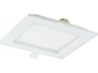 Orno AKMAN LED 18W, downlight, innfelt, firkantet, 1300lm, 3000K, hvit, innebygd LED-driver