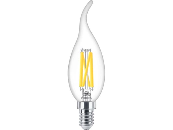 Philips 32519700, 3,4 W, 40 W, E14, 470 lm, 15000 timer, Varm glød