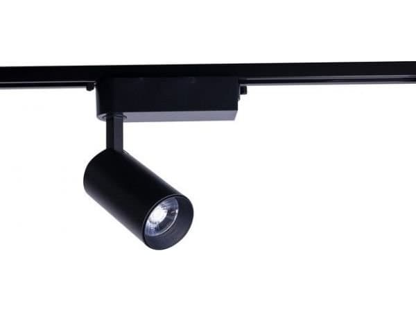 Nowodvorski Sporlampe svart Nowodvorski PROFIL IRIS LED SORT 12W, 3000K 9001