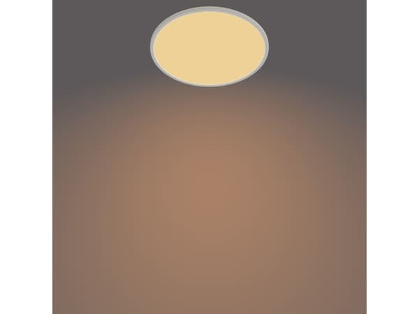 Philips Superslim CL550 - Vägg-/taklampa - LED - 22 W - 2700 K - rund - vit