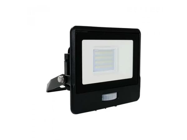 V-TAC 20261, Sort, IP65, Aluminium, Horisontal/vertikal, Støvresistent, 20 W
