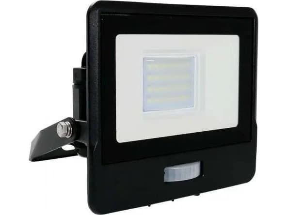 V-TAC 20261, Sort, IP65, Aluminium, Horisontal/vertikal, Støvresistent, 20 W