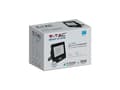 Miniatyrbilde 5 av 5: V-TAC 20261, Sort, IP65, Aluminium, Horisontal/vertikal, Støvresistent, 20 W