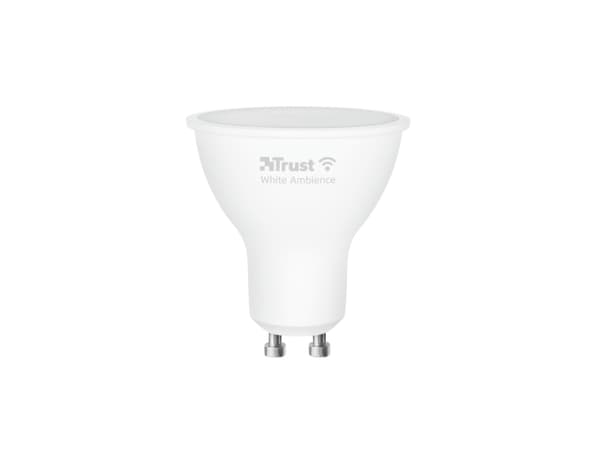 Trust 71283, Smart glödlampa, Wi-Fi, Vit, LED, GU10, Spot