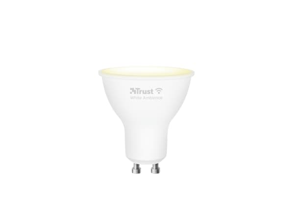 Trust 71283, Smart glödlampa, Wi-Fi, Vit, LED, GU10, Spot