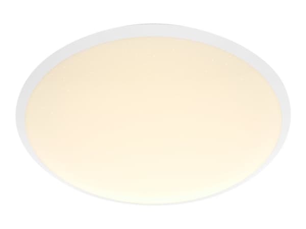 Philips Cavanal - Vägg-/taklampa - LED - 12 W - varmt vitt ljus - 2700 K - rund - vit